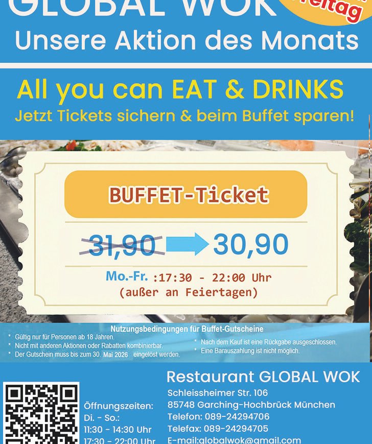 BT1. Buffet-Ticket